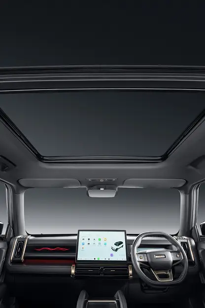 iCAUR 03T skylight feature