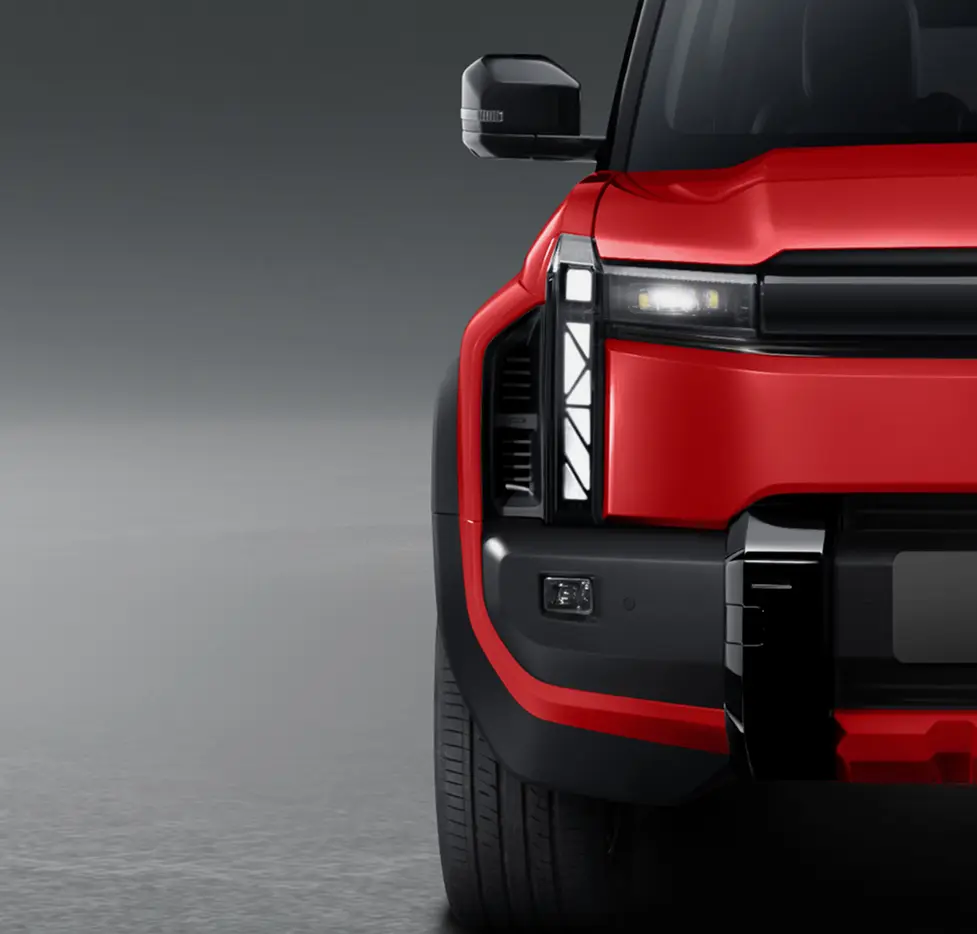 Front fascia of the iCAUR 03T