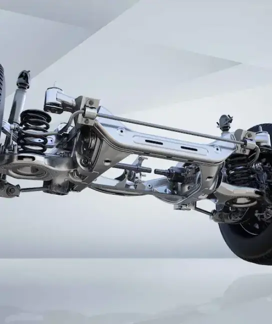 03T REEV rear suspension assembly