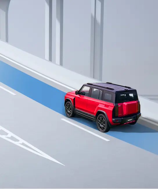 iCAUR 03T lane departure assist feature